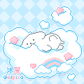 【放蹭】线条小狗